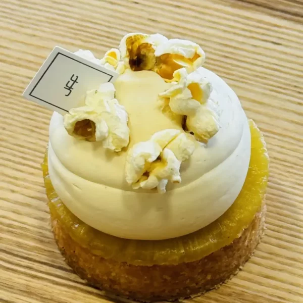 Tartelette ananas et maïs